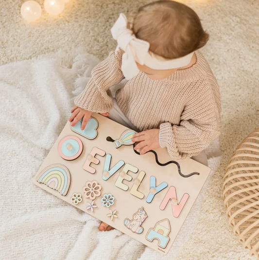 Personalized Name Puzzle – Custom Made for Your Little One